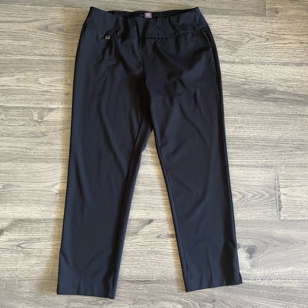 Slim-Sation Easy Fit Pull On Ankle Pants Sz14
